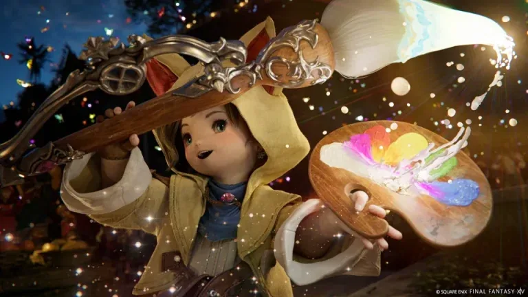 FF14黄金のレガシーで追加された新ジョブ「ピクトマンサー」のキービジュアル